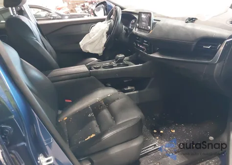 2021 Nissan Rogue Sv Intelligent Awd из США, поврежденный, VIN 5N1AT3BB6MC757321